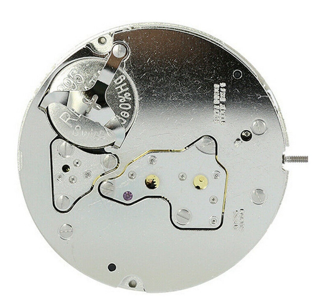 Ronda 5021.D Quartz Chronograph Movement, 3 Hand, Date at 6 (Multiple Variation)