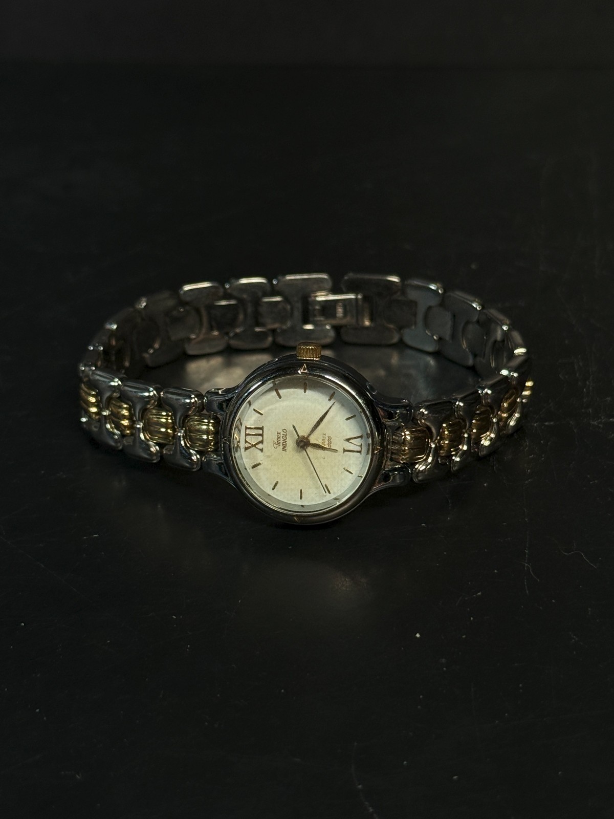 Timex Indiglo Two Tone Quartz Watch CR1216 Philippines New Battery