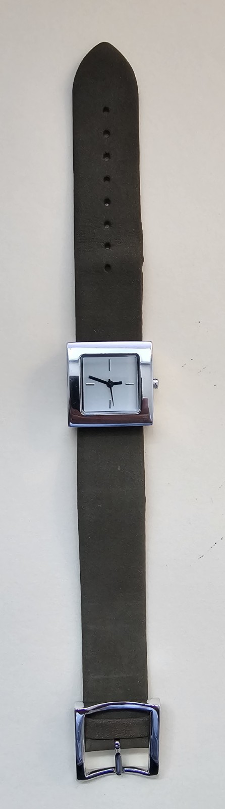 RLM Studio Sterling Silver Women’s Quartz Watch Abiquiu Col Genuine Leather Band
