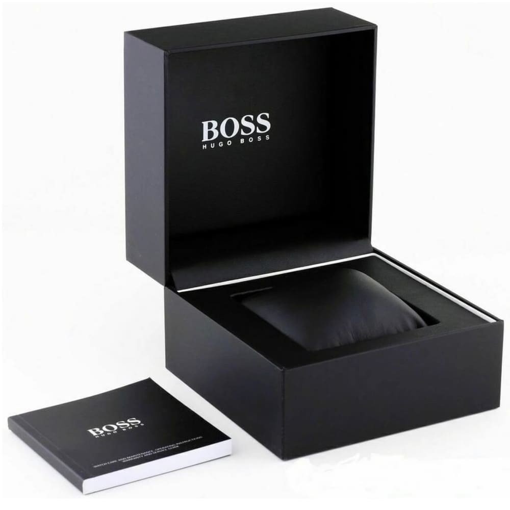 Hugo Boss Chronograph 1513473 Two-Tone Steel Black Dial Men’s Swiss Quartz Watch