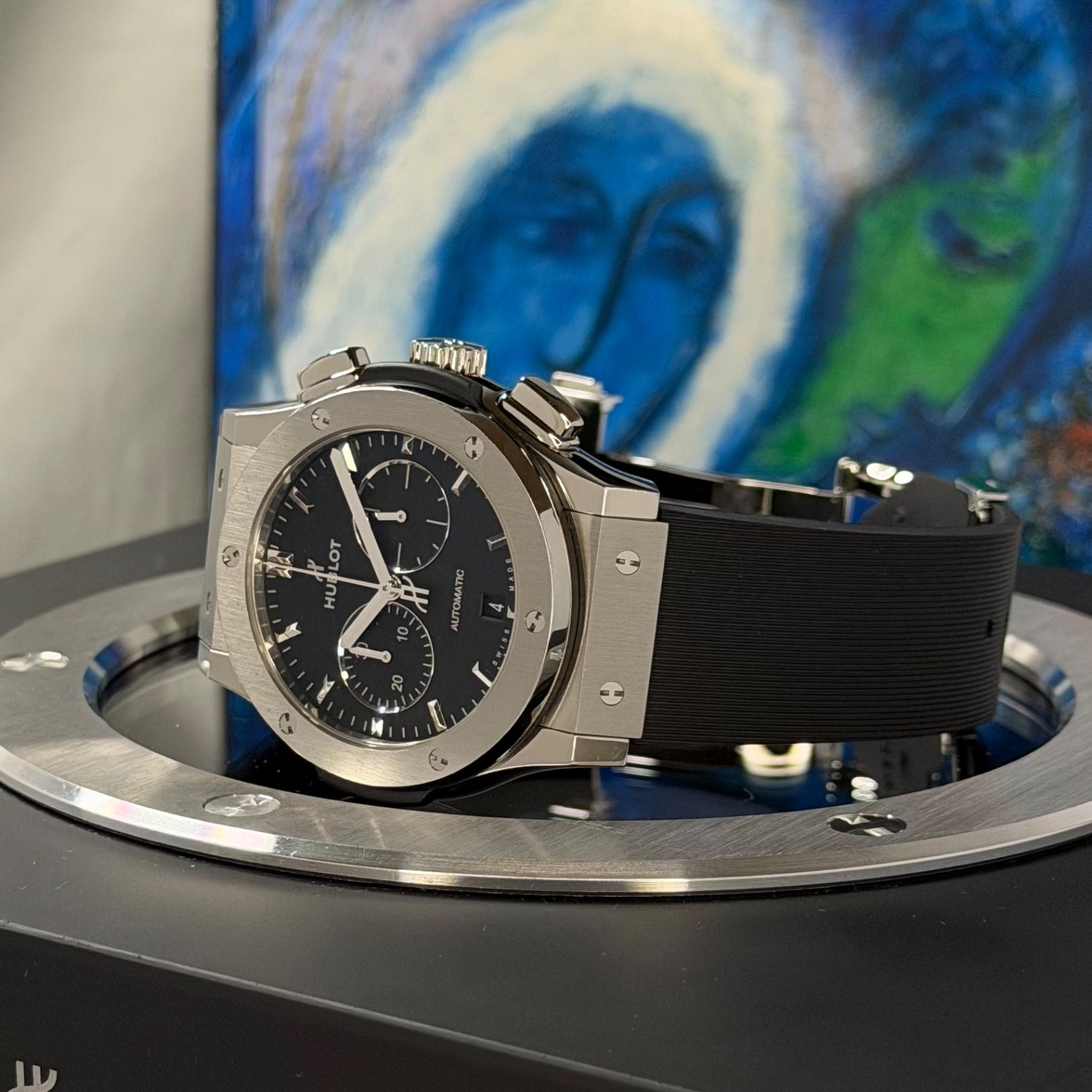 Hublot Classic Fusion Chronograph Titanium 541.NX.1171.RX Full Set Warranty