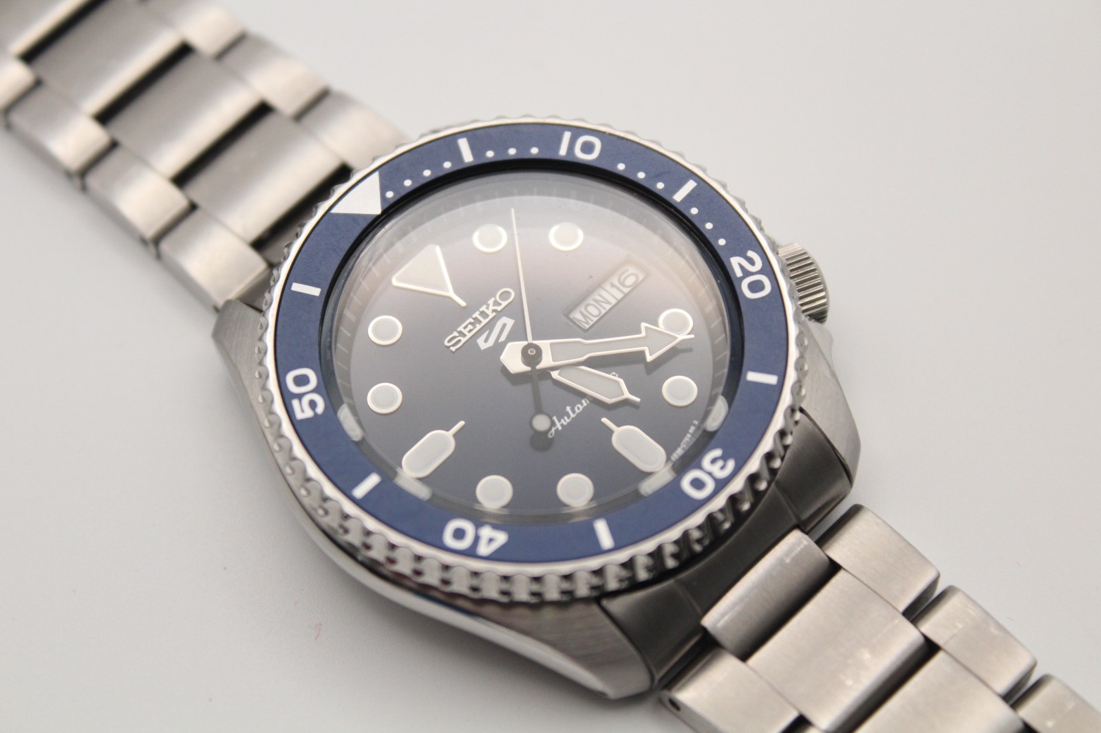 Seiko 5 Sports SRPD51 Automatic Blue Dial 4R36 | Original Bracelet | Excellent