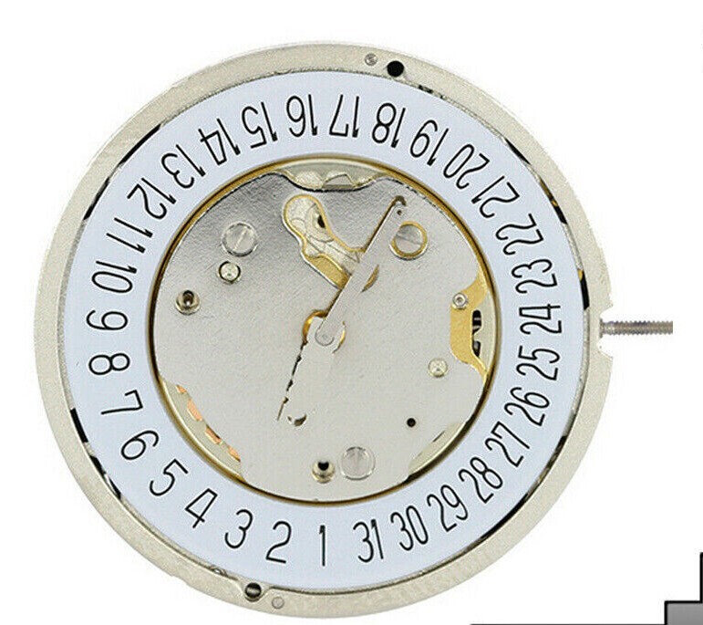 Ronda 5021.D Quartz Chronograph Movement, 3 Hand, Date at 6 (Multiple Variation)