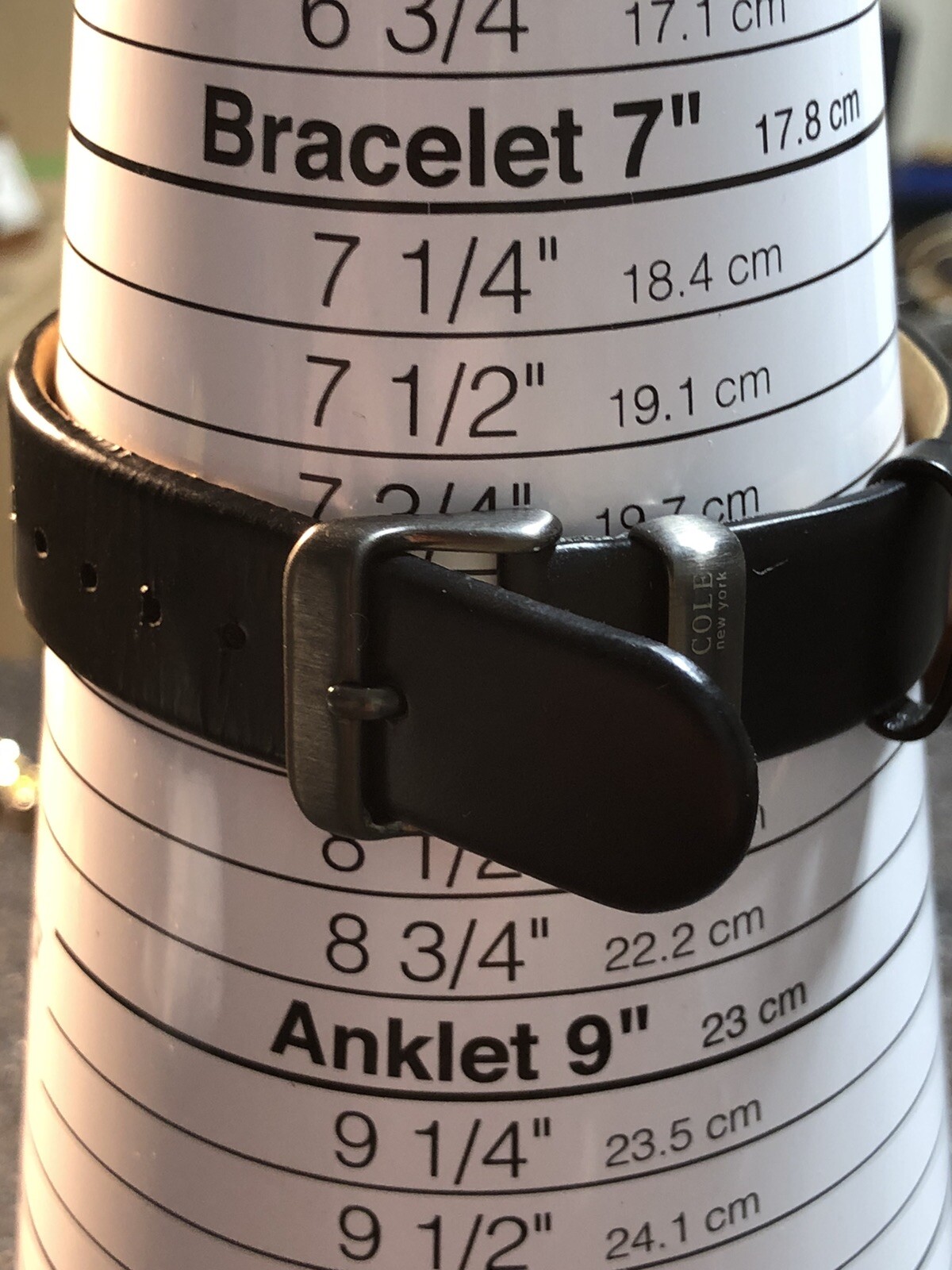 Kenneth Cole New York Men’s Chronograph Watch Barrel/Tonneau Shape New Battery