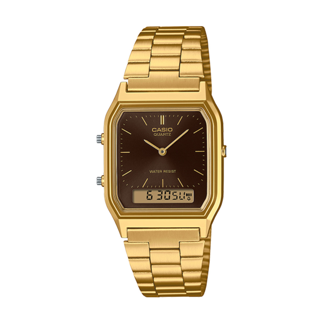Casio AQ-230GA-5A Unisex Analog Digital Watch Vintage