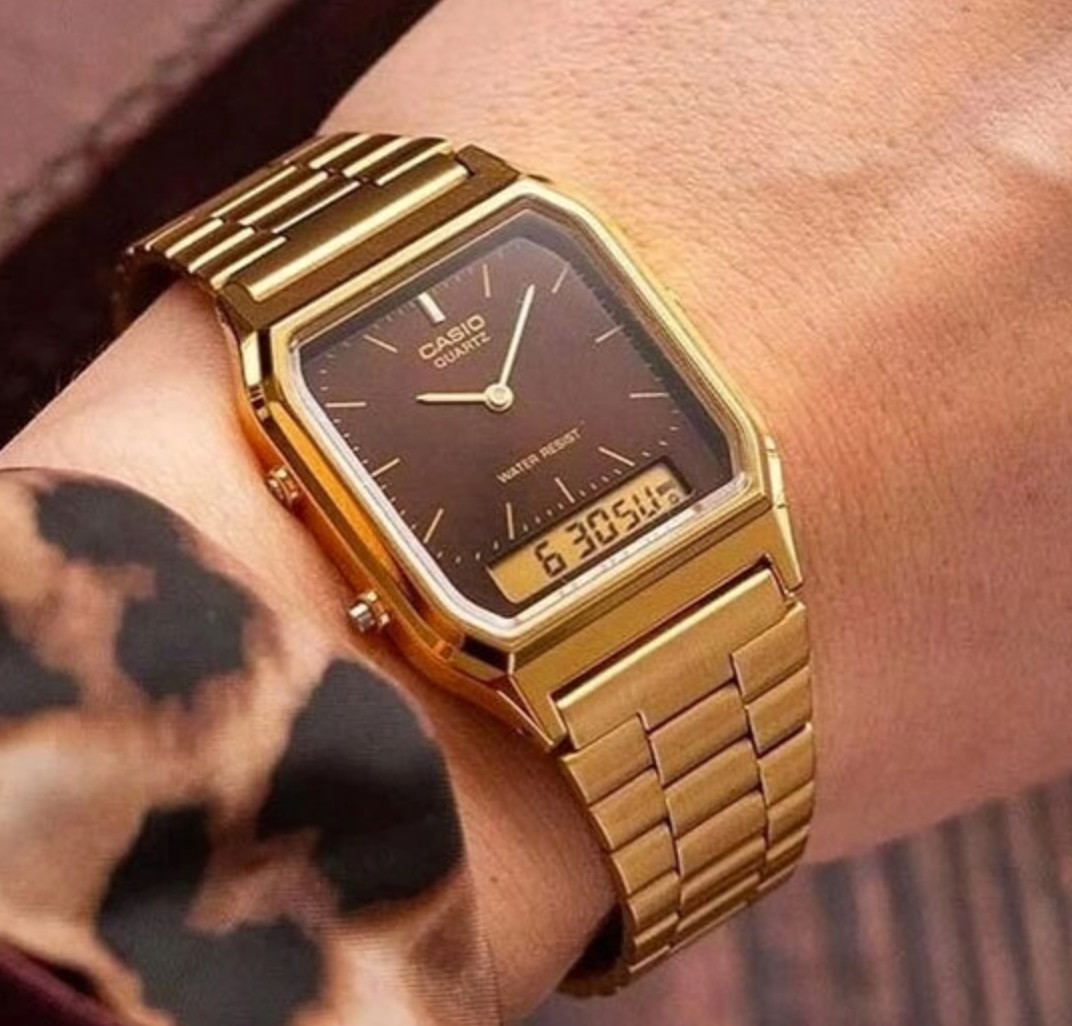 Casio AQ-230GA-5A Unisex Analog Digital Watch Vintage