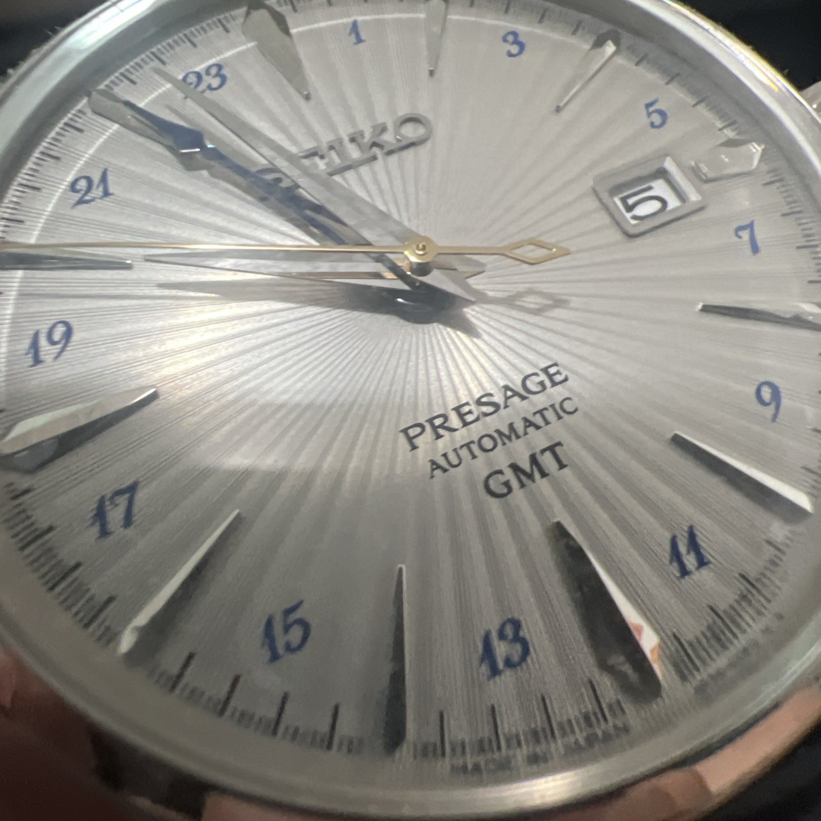 *Authentic⌚️Seiko Presage Cocktail Time GMT U.S. Special Auto Men’s Watch SSK049