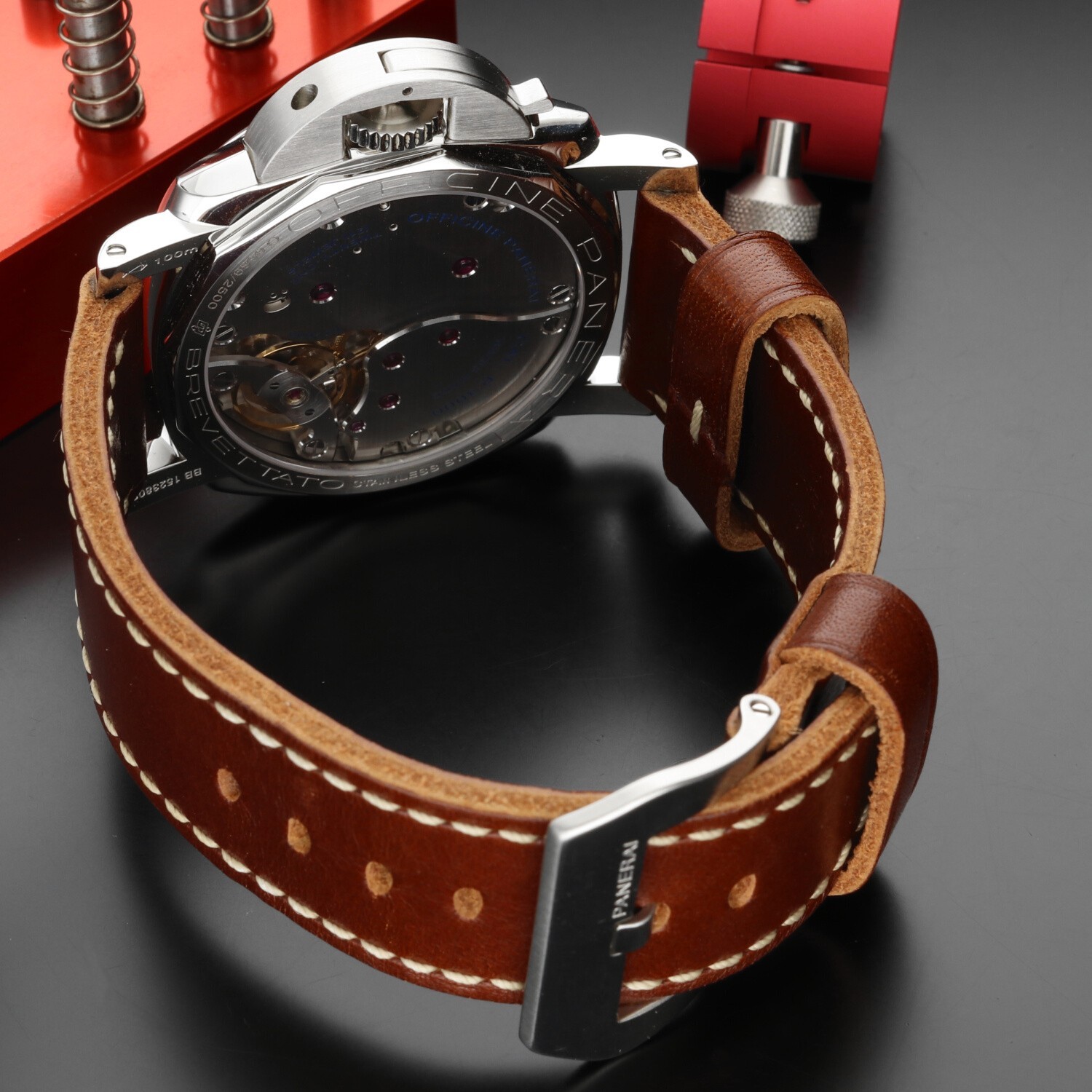Panerai Luminor 1950 PAM00372 O Series 2012 Panerai Serviced Unpolished Full Set