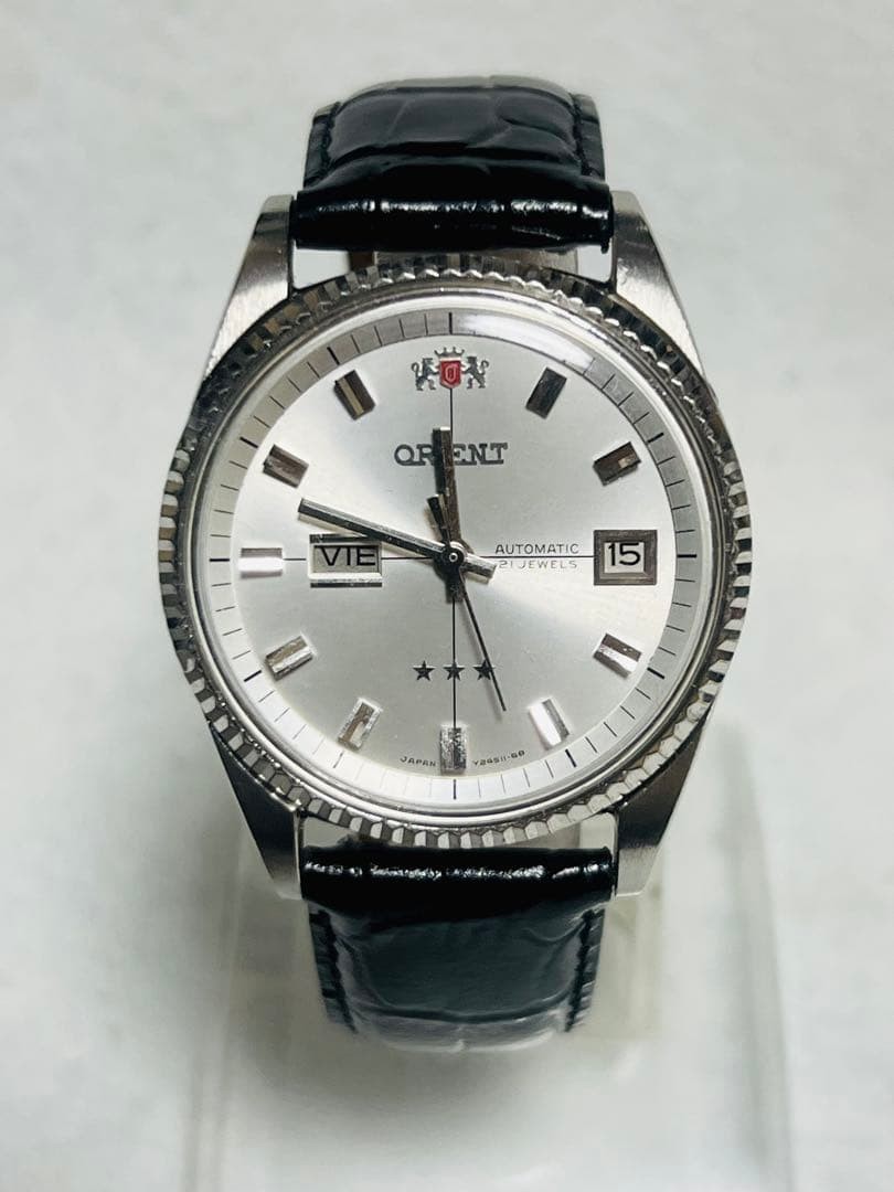 Orient Wristwatch Day-Date Automatic Dress Watch 37mm wrist 20.5cm/8.1in Japan