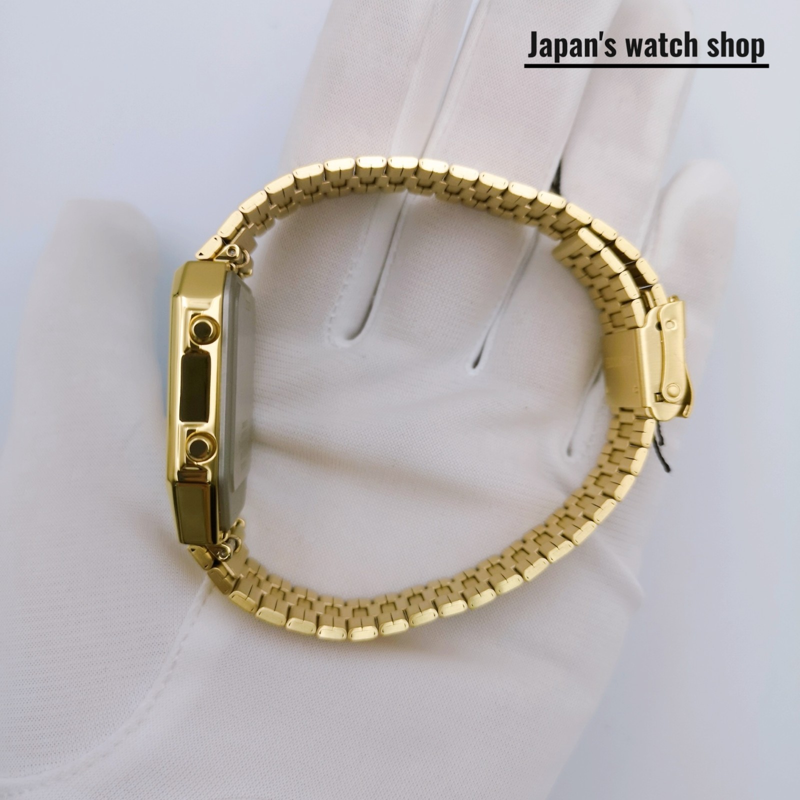 CITIZEN Record Label JG2103-56P Gold Stainless Steel Women’s Watch New in Box