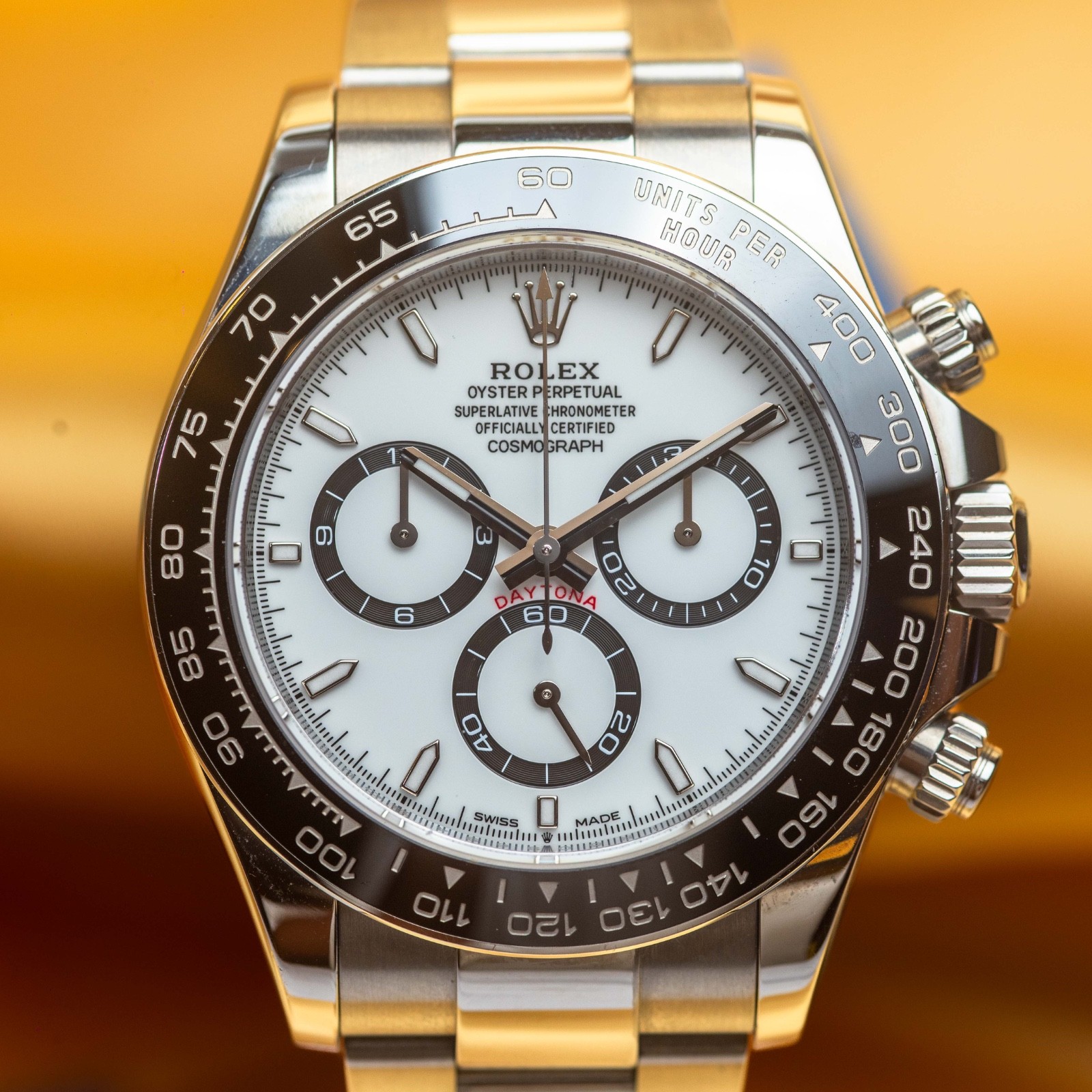 Rolex Cosmograph Daytona “Panda” White Dial – 126500LN