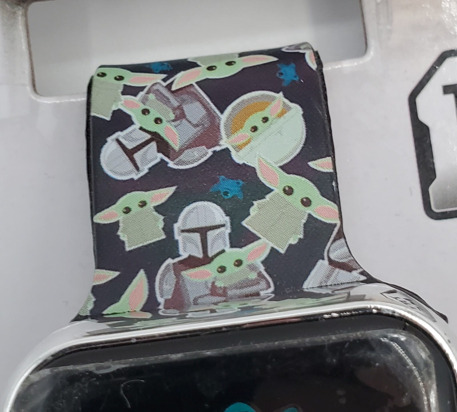 Star Wars LED Watch 1″ Square Face Mandalorian the Child Baby Yoda Disney NEW