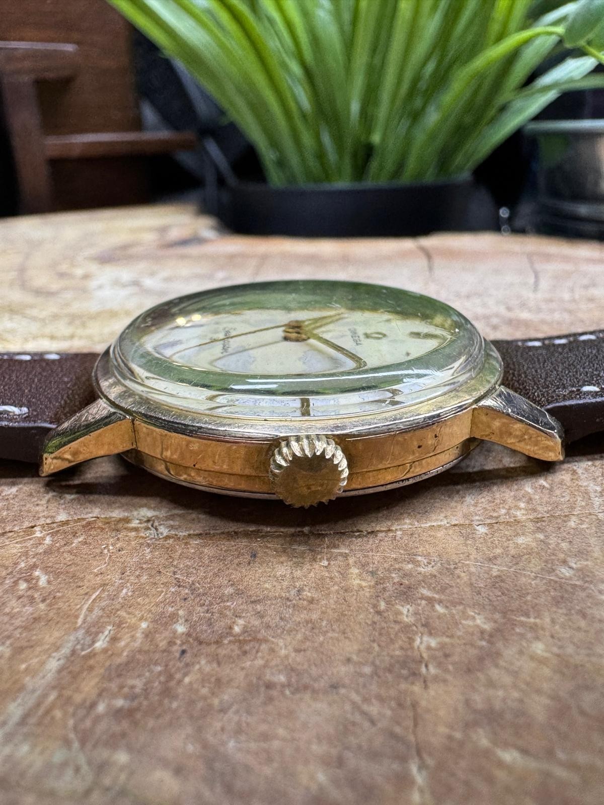 SERVICED Vintage 1963 Omega Seamaster 30 Cal 286 Manual Gold Plated Ref 135.007