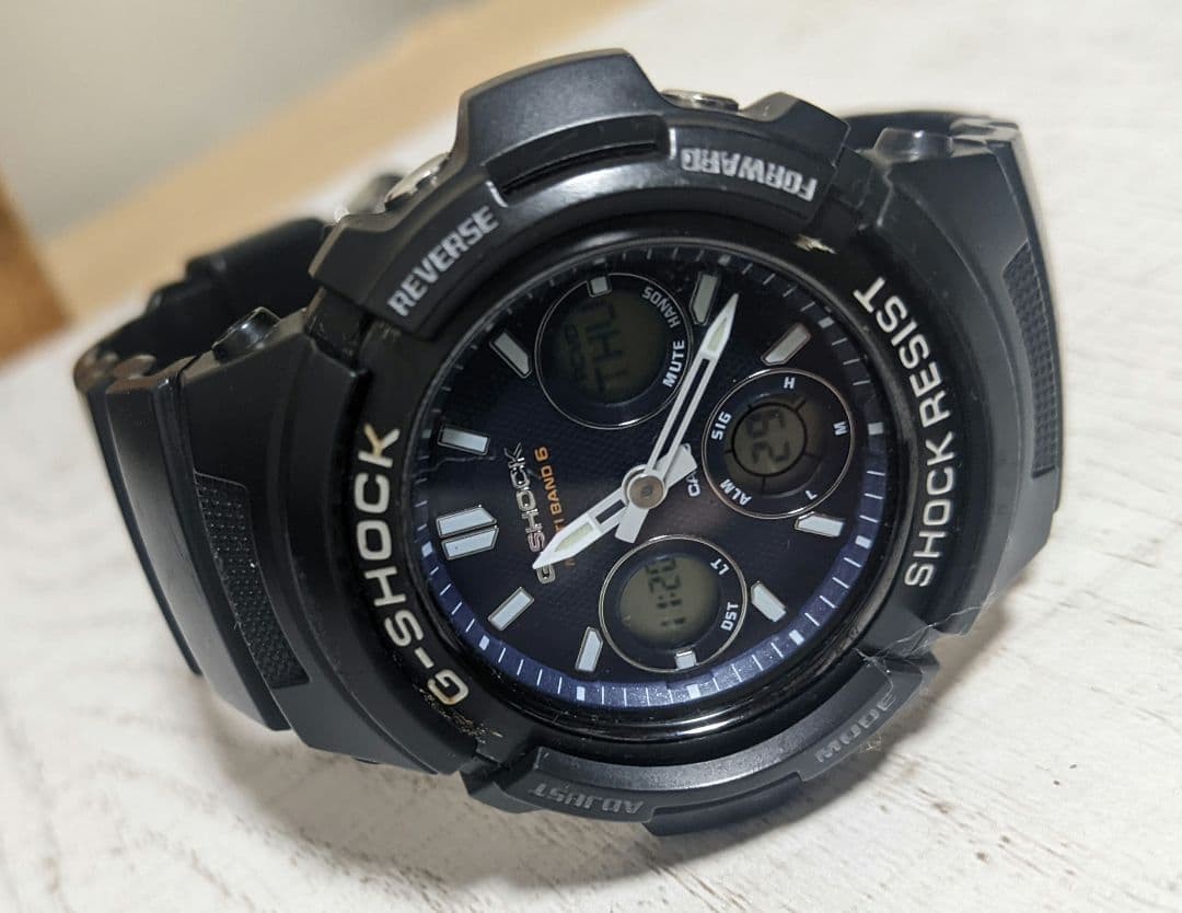 Casio G-SHOCK AWG-M100SB From Japan
