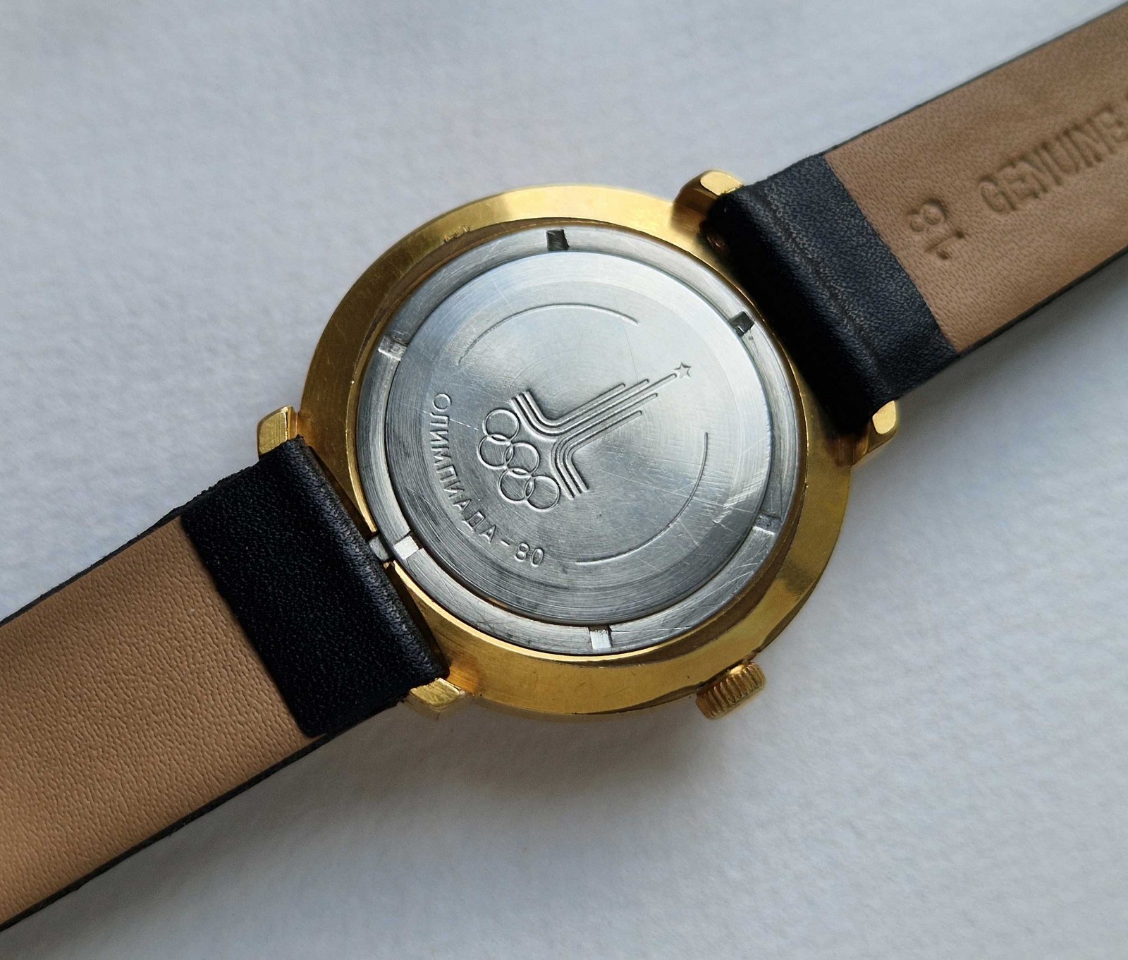 Vintage Soviet mechanical watch Vostok Olympics 80. Chistopol. USSR