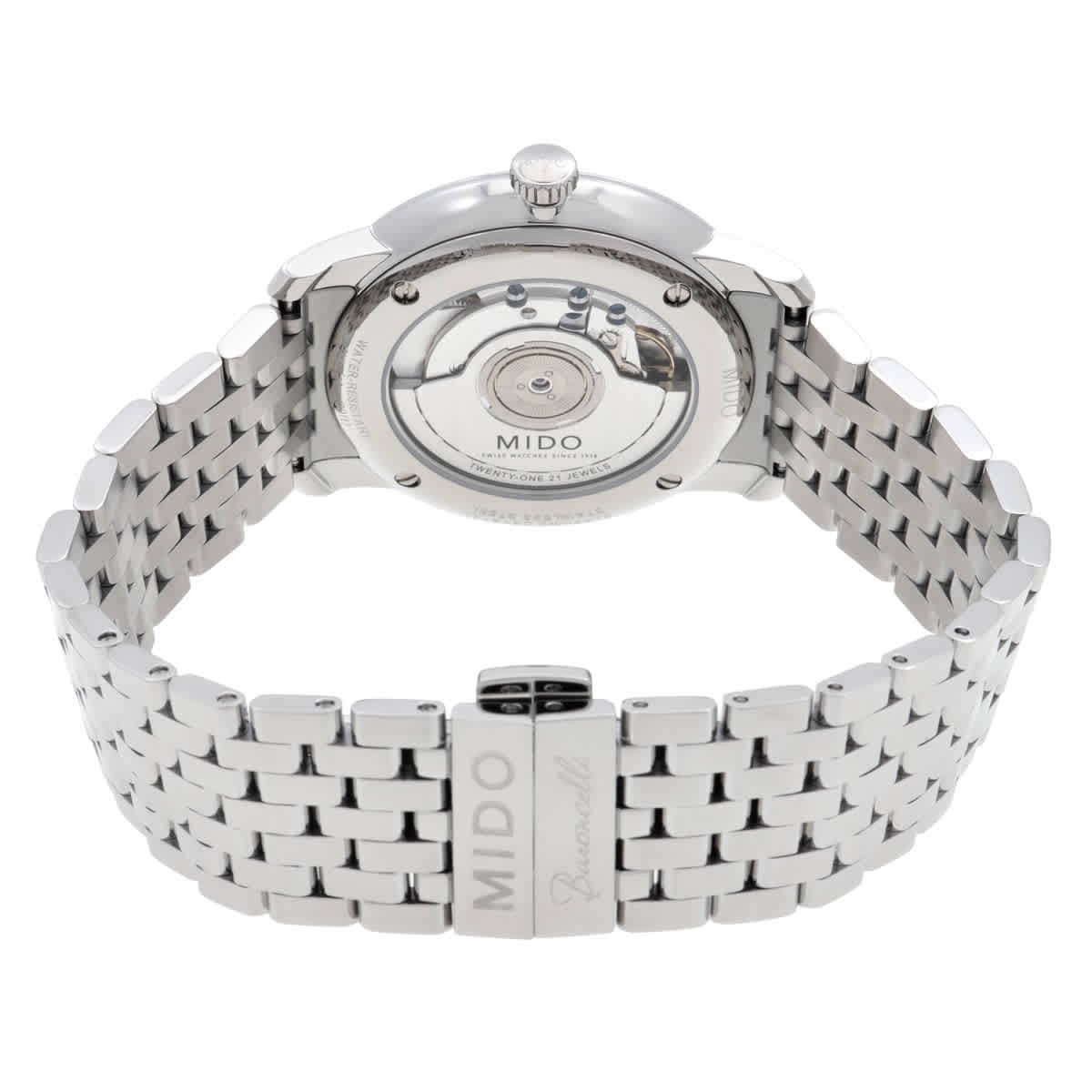 Mido Baroncelli Smiling Moon Automatic Blue Dial Men’s Watch M0274071104000