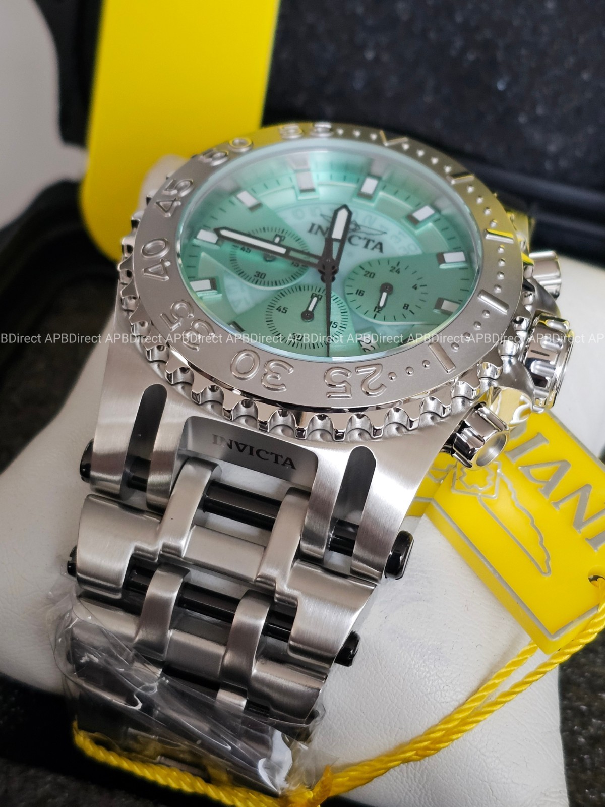 Invicta – CHAOS – Coalition Forces – TURQUOISE Blue 50mm Chronograph Mens Watch