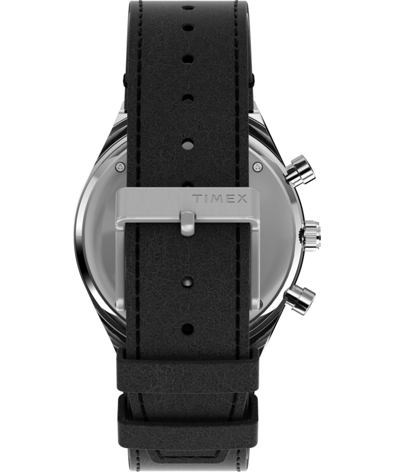 Timex Q Chronograph Quartz Black Dial Men’s Watch TW2V42700 Luxury Wristwatch.