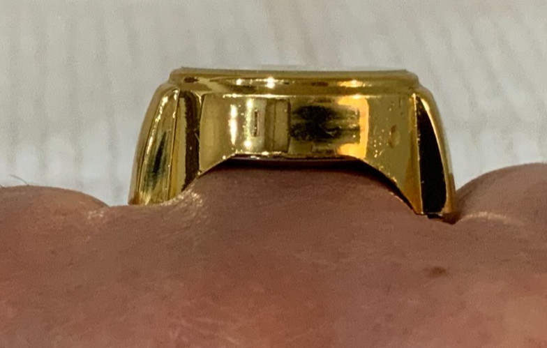 Golden Cat Quartz *Ring Watch*