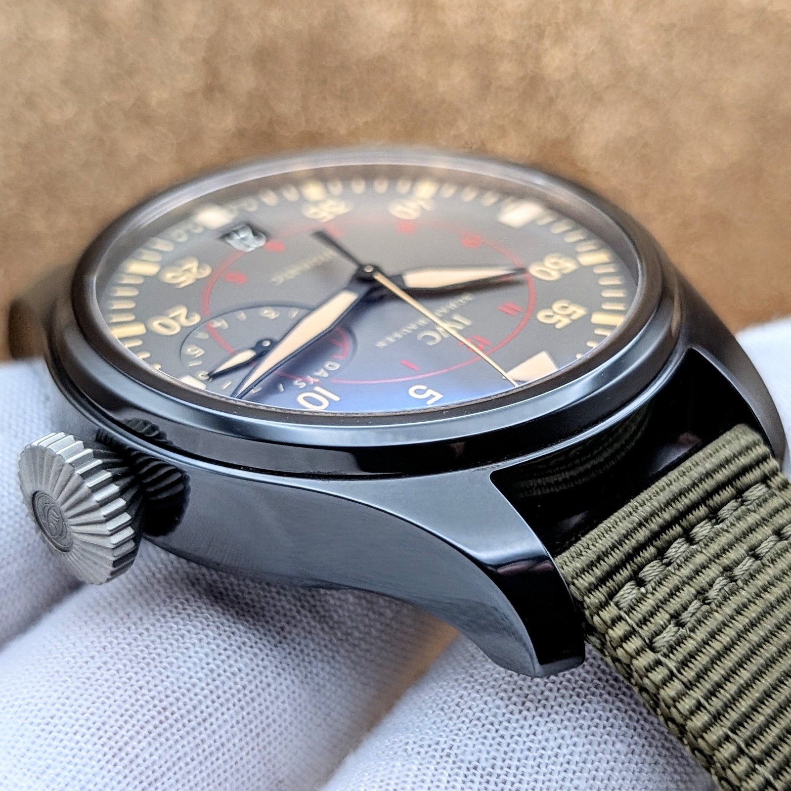 IWC Big Pilot Top Gun Miramar Automatic Ceramic 48.6mm Watch IW501902 B/P