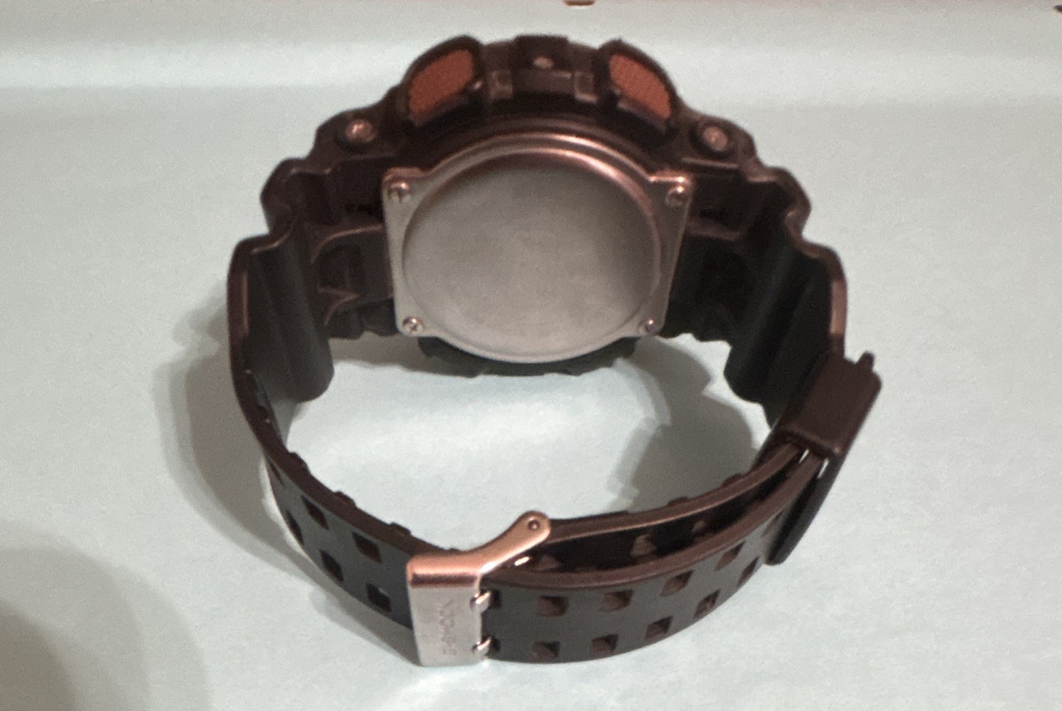 Casio G-SHOCK Shock-Resistant Analog/Digital Black Resin 200m 55mm