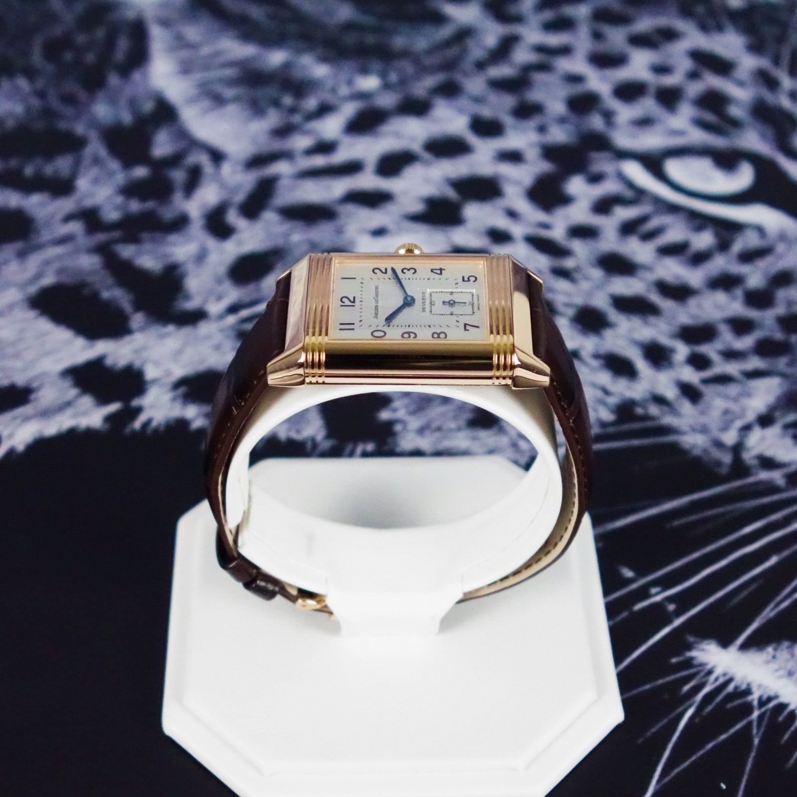 Jaeger LeCoultre Reverso Duo Day and Night Ref. 270.2.54 Rose Gold Box Papers