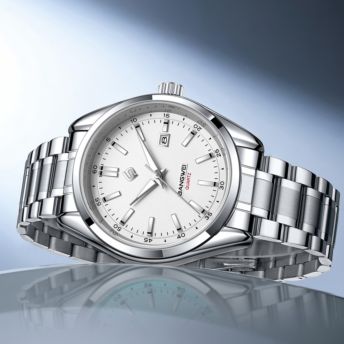 Simple Men’s Luminous Waterproof Quartz Watch