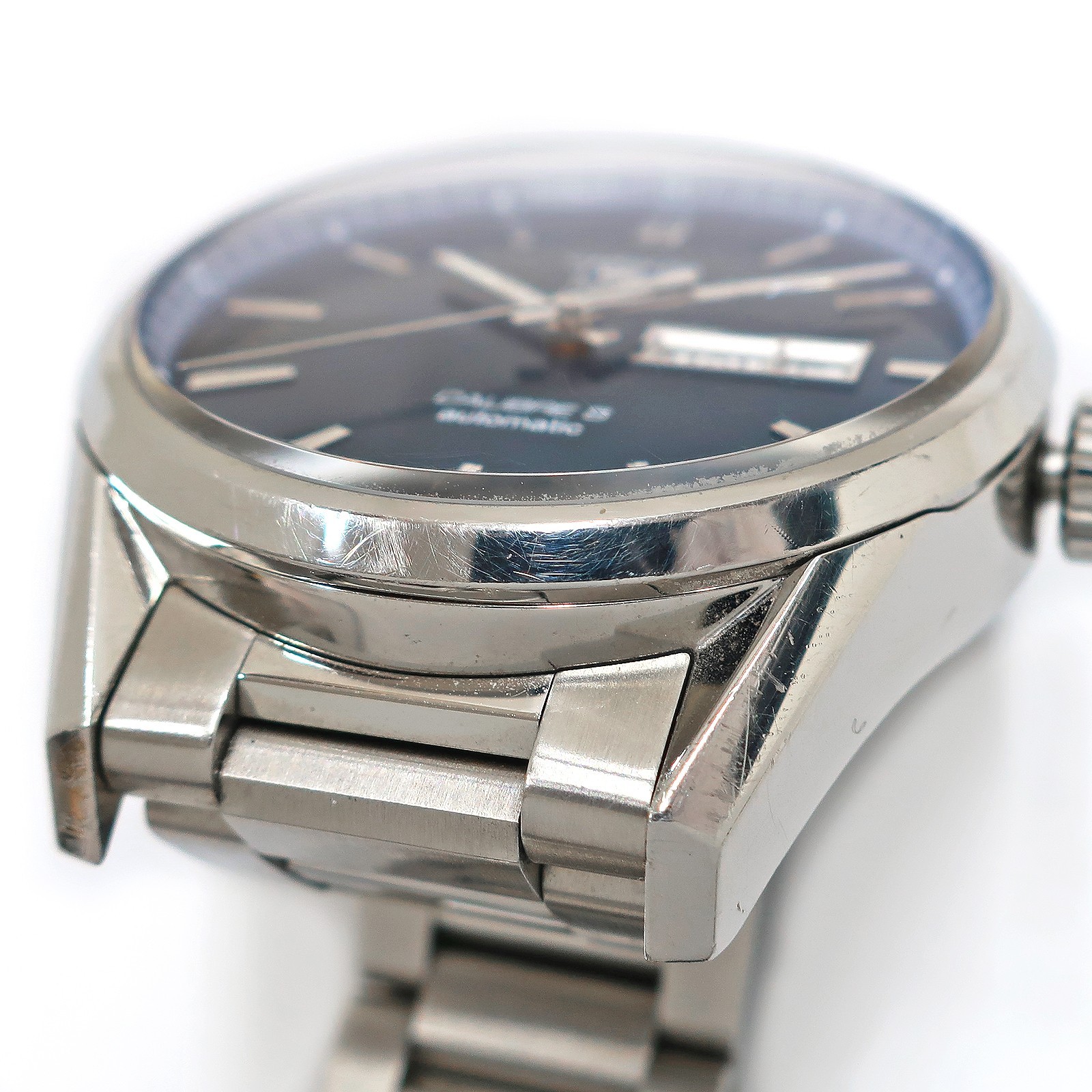 TAG Heuer CARRERA CALIBRE 5 WAR201E.BA0723 S.Steel Automatic Men’s Watch #1500B