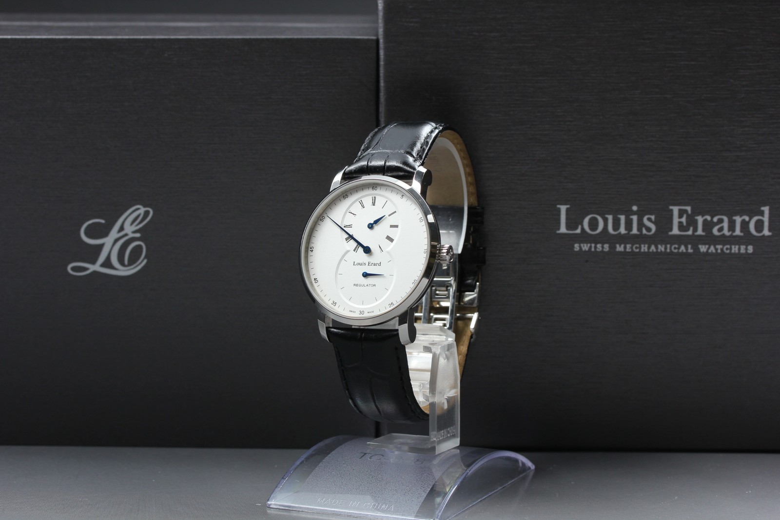 [Near MINT] Louis Erard Excellence Regulator LE50232AA01BDC29 From JAPAN