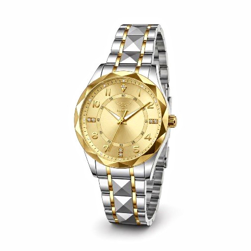 Invicta Specialty I Men’s 41mm Two-Tone SS Bracelet Quartz Gold Dial 30m