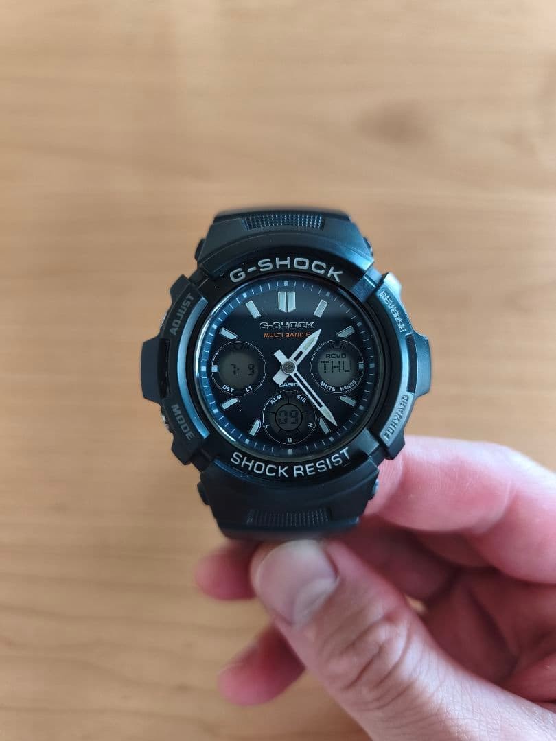 Casio G-SHOCK AWG-M100SB Tough Solar Watch Used