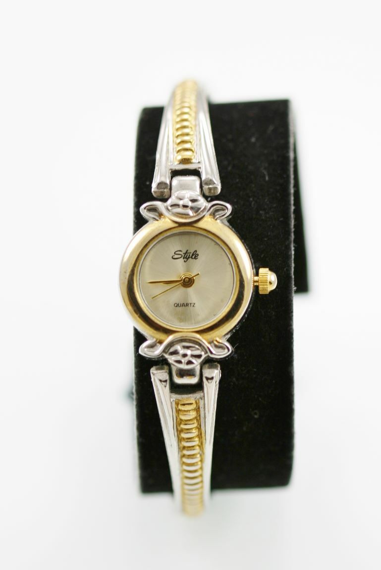 Style Women Watch Stainless Silver Gold Steel Water Resistant Battery Quartz