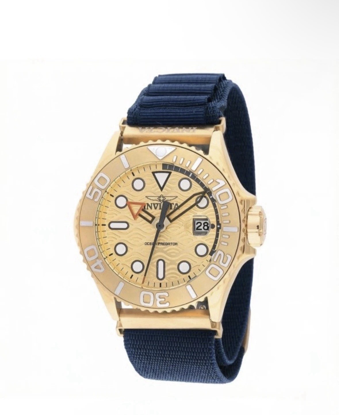Invicta Ocean Predator 44mm Men’s Watch 5 Interchangeable Straps 49799 New