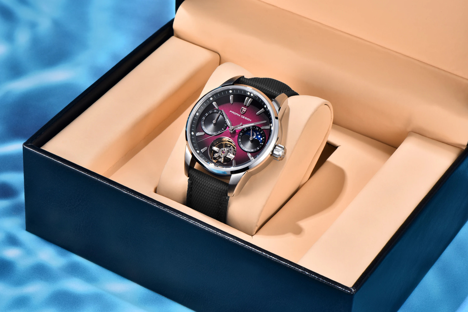 2026 Men Mechanical Watch 41mm Sapphire Crystal Stainless Steel Waterproof