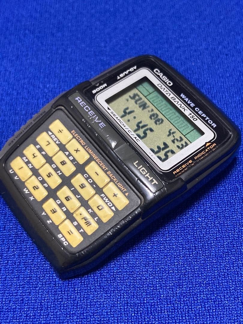 New Battery Casio Wave Ceptor Data Bank 150 DBC-W151 Digital Watch No Band