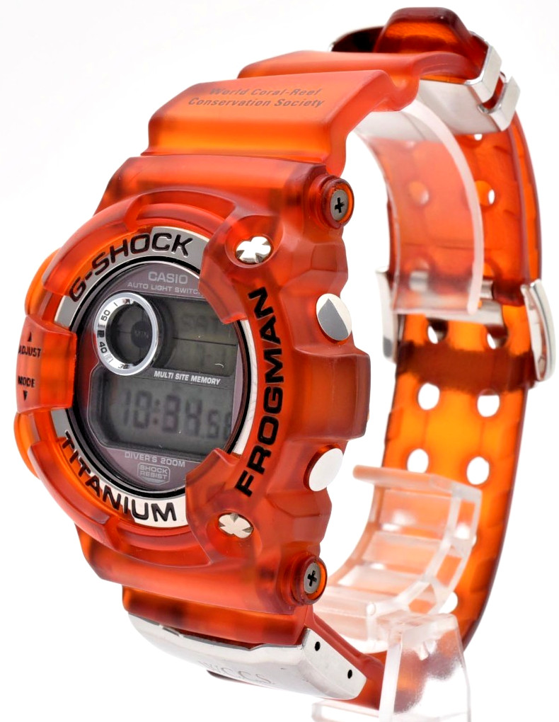 Vintage Casio G-Shock DW-9900WC WCCS Titanium Frogman Digital Men’s Watch Japan