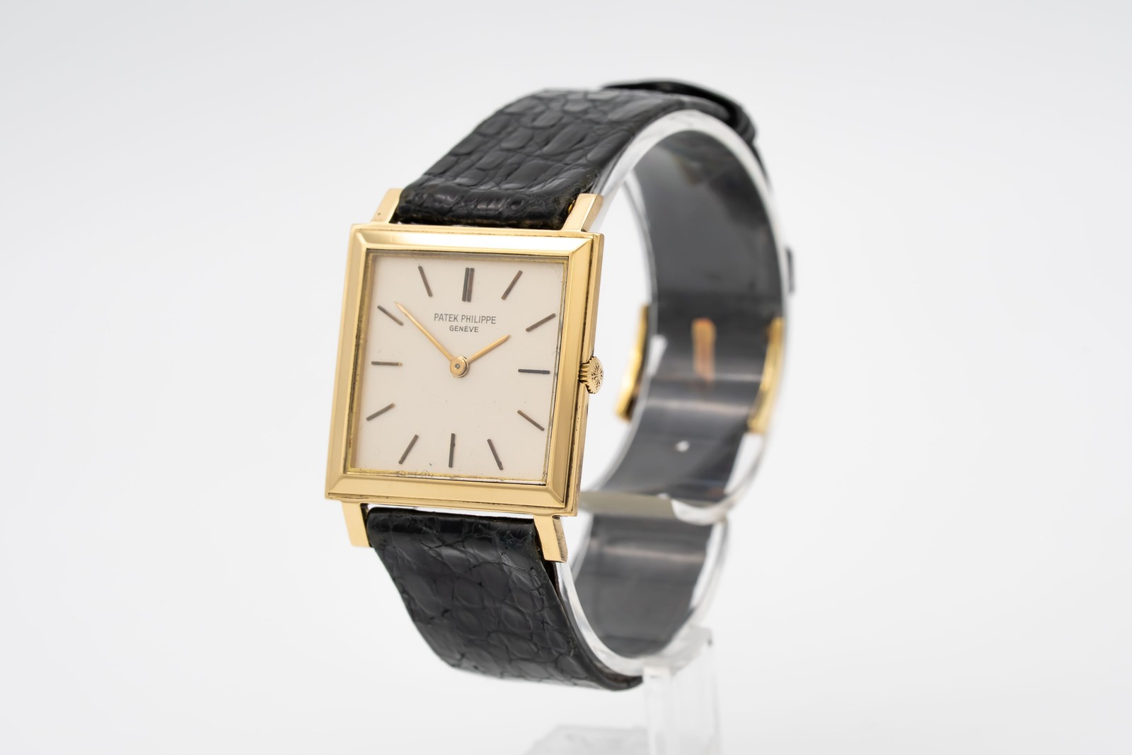 Patek Philippe Gondolo Silver Dial on Leather 3490