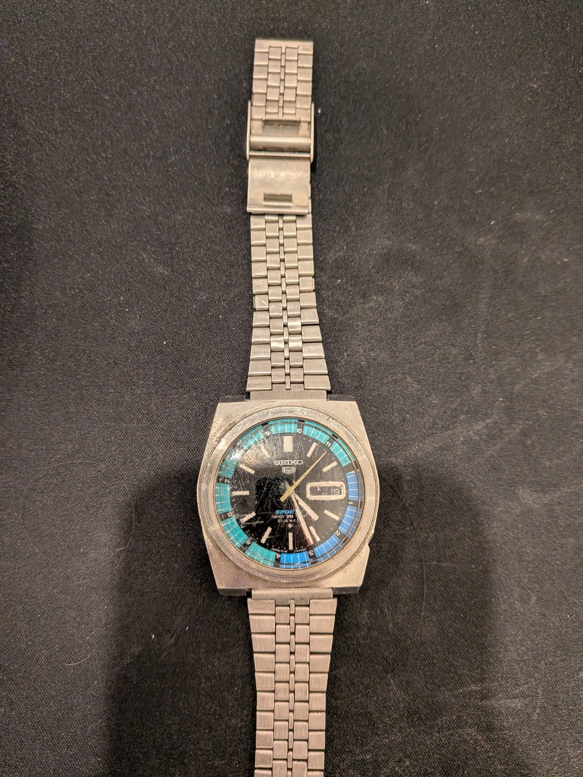 Vintage Seiko 5 Sports Regatta Timer 6119-6053