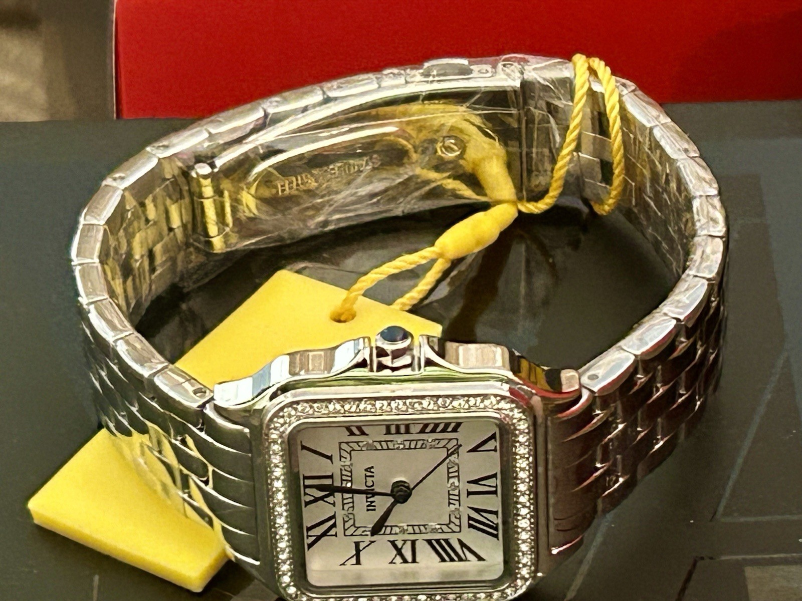 Invicta Angel, WR 30m, 28mm, 7” Wrist, New/Box/3yr Wnty, Stainless Steel (48994)