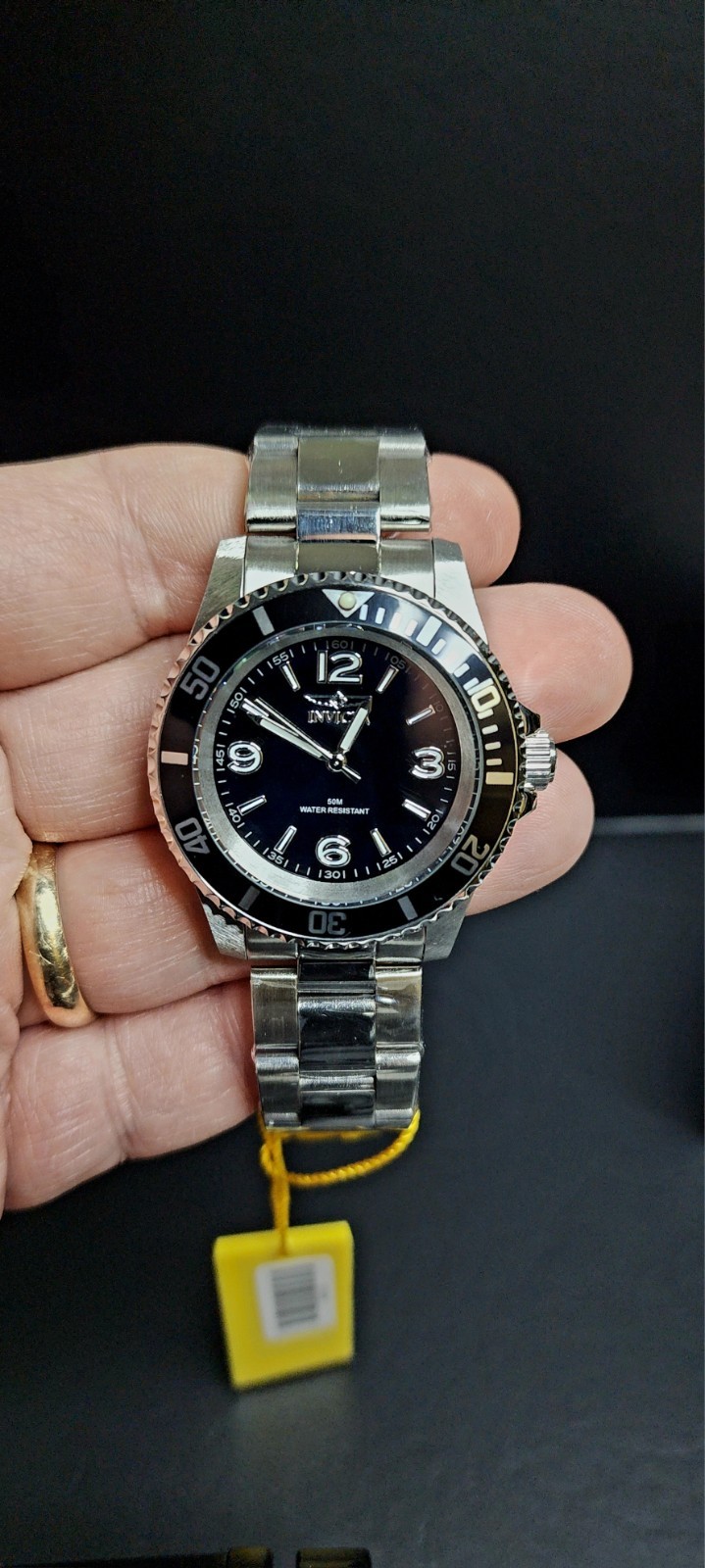NEW Invicta Specialty Rowan 40mm Black/Silver FREE GIFTS & SAME DAY SHIPPING