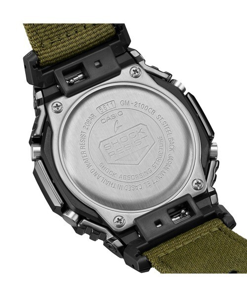 CASIO G-SHOCK GM-2100CB-3AJF Web limited Metal Covered Watch Men’s Olive Green