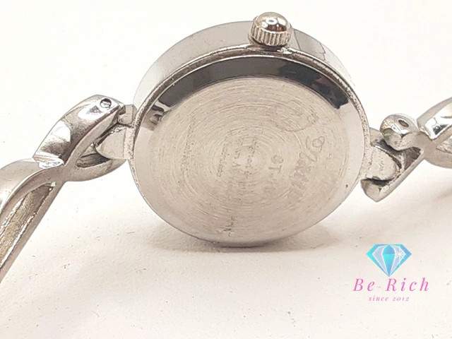 [A1R] Field Work Ara ST 101 Pink Silver Alloy Bracelet Watch [j7v]