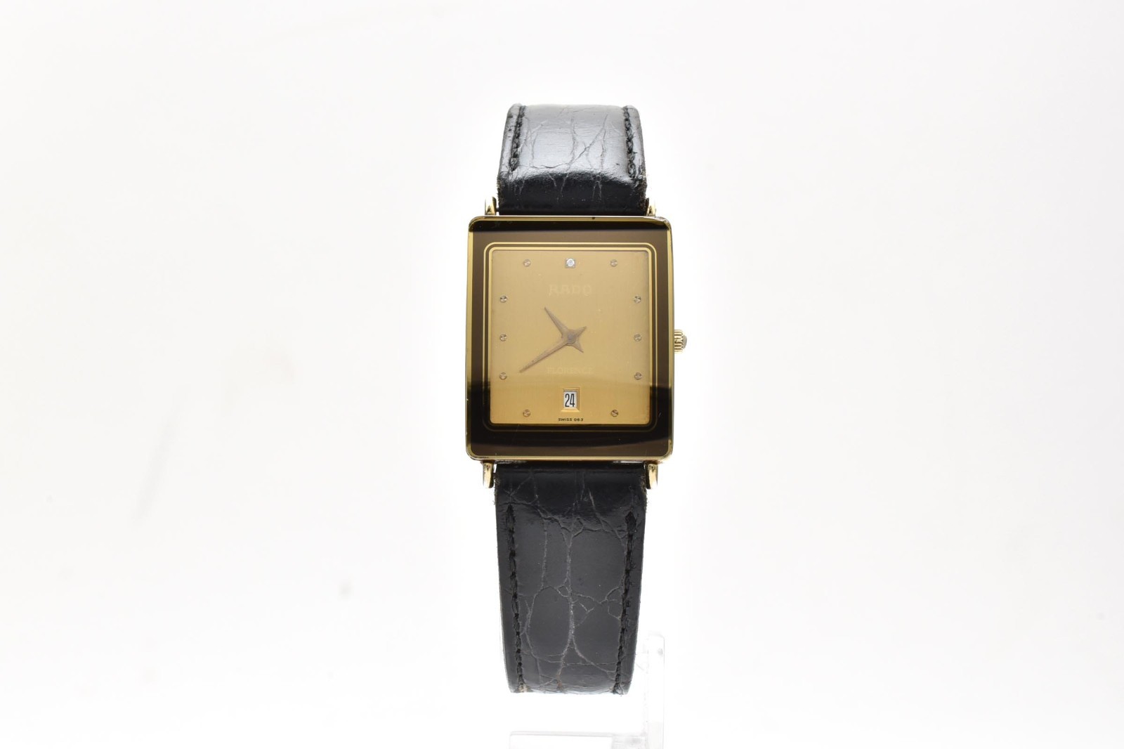 [Exc+5] RADO Florence 160.3605.2 Square Quartz Men’s From Japan