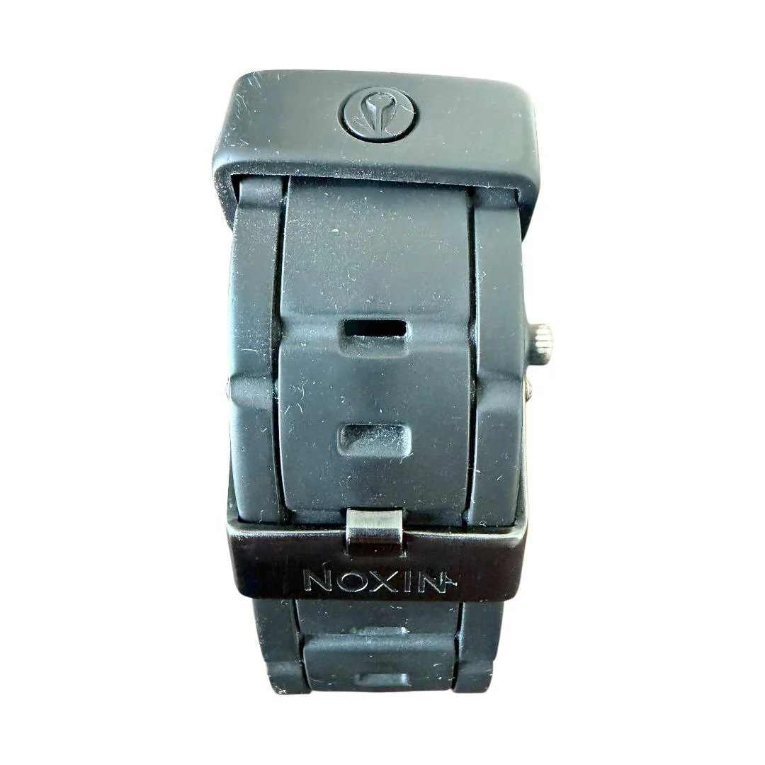 NIXON 51-30 Swiss Quartz Diver 2.01in Matte Black Rubber Coated SS Watch
