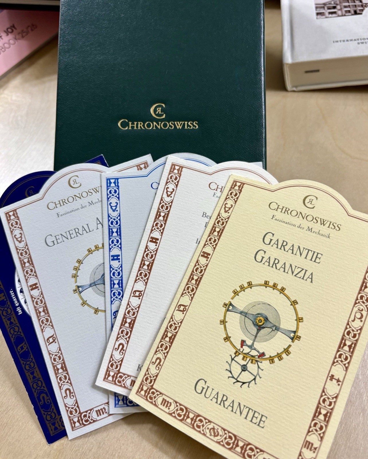 Chronoswiss – Lunar Moon Phase Triple Calendar – CH 9323 – C.931 – Box & Papers