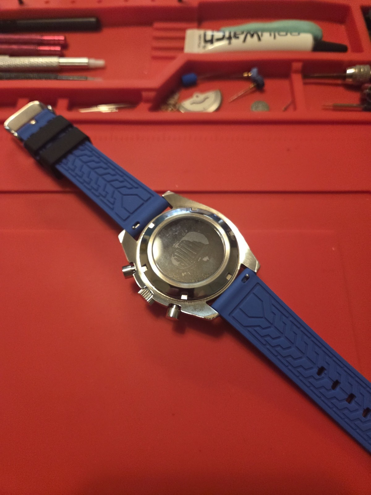 OMEGA x Swatch Mission to Earthphase Moonshine Gold Moon Phase 42mm Blue
