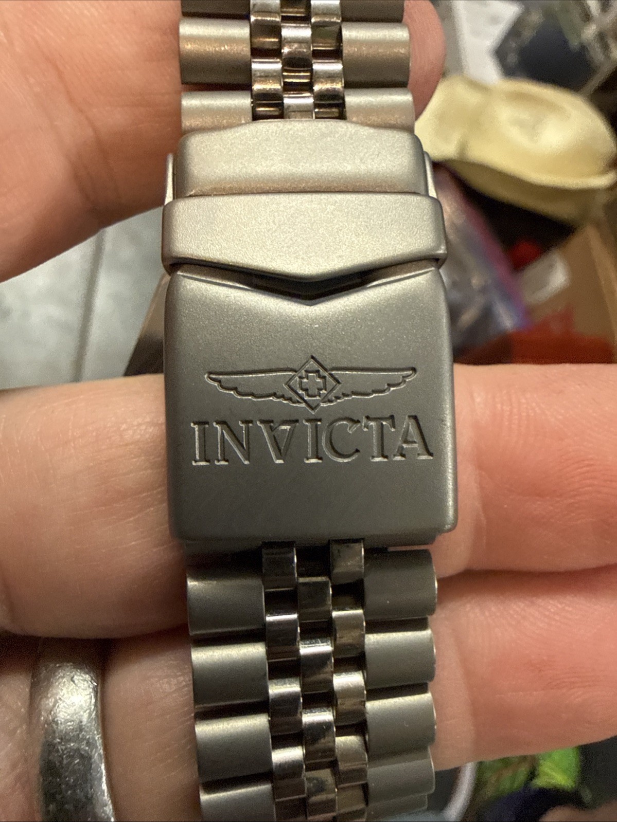 RARE Invicta Titanium Diver Meteorite “PEPSI” Bezel 25J Swiss SW300 Auto #30439