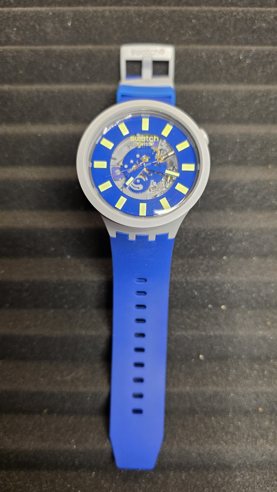 Swatch Big Bold SB03M103 Bioceramic Quartz Wristwatch (Ø 47mm)