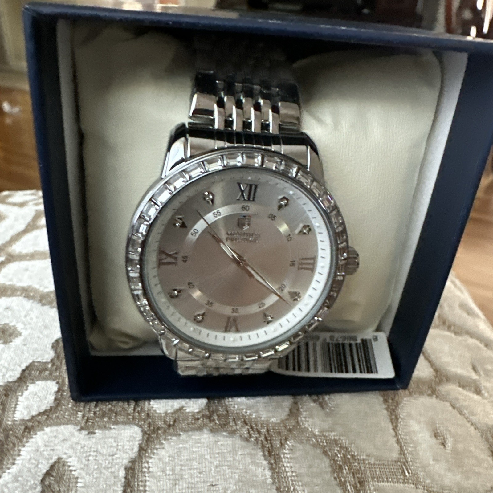 Silver Tone Mens Watch