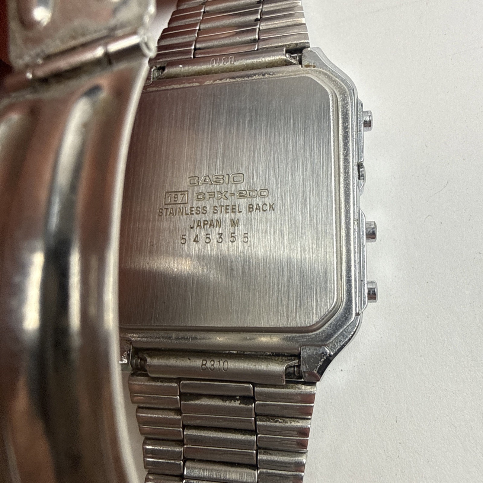 CASIO CFX-200 SCIENTIFIC CALCULATOR WATCH Module 197 Working Vintage